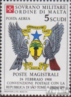 Malteserorden (SMOM) Kat-Nr.: 352 (kompl.Ausg.) Postfrisch 1988 Sao Thome - Malta (la Orden De)