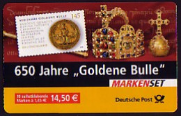 62IbB MH Goldene Bulle, Mit Gelber Fluoreszenz, ** Postfrisch - 2001-2010