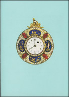 Schweiz 1074 EUROPA Taschenuhr 1976, PTT-Grußkarte Zum Jahreswechsel - Cartoline Maximum