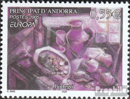 Andorra - Französische Post 629 (kompl.Ausg.) Postfrisch 2005 Europa - Ungebraucht