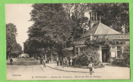 F0764  CPA   PUTEAUX    Station Des Tramways - Entrée Du Bois De Boulogne   +++++++++ - Puteaux