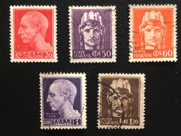 1945 - Imperiale Senza Fasci (Serie) - Emissione Di Roma - ITALY STAMPS - Used