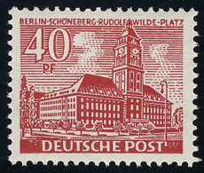 52 Berliner Bauten 40 Pf ** - Unused Stamps