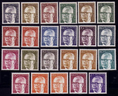 359ff Heinemann 23 Werte, Satz Postfrisch - Unused Stamps