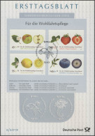 ETB 02/2010 Wohlfahrt, Obst, Apfel, Erdbeere, Zitrone, Heidelbeere, Mit Duft - 2001-2010