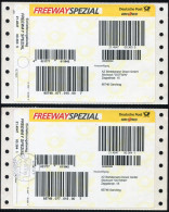 FREEWAYSPEZIAL-Aufkleber Zur DOTWIN-Verlosung ** / Tages-O DÜSSELDORF 10.5.2001 - Frankeermachines (EMA)