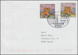 USo 1 Mit Passender Zusatzfrankatur 1978 Auf FDC ESSt KAUFBEUREN 10.6.98 - Sobres - Nuevos