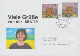 USo 5 AIIY Viele Grüße Von Der IBRA'99 Mit Foto Und ZF, NÜRNBERG 27.4.1999 - Enveloppes - Neuves