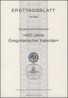 ETB 24/1982 Gregorianischer Kalender - 1981-1990