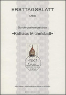 ETB 04/1984 Rathaus Michelstadt - 1981-1990