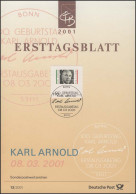 ETB 13/2001 - Karl Arnold, Politiker - 2001-2010