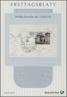 ETB 34/2007 Block 72 UNESCO, Limes, Römerkastell - 2001-2010
