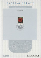 ETB 21/2008 Blumen 55 Cent Gartenrose - 2001-2010