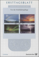 ETB 01/2009 Wohlfahrt, Himmelserscheinungen, Regenbogen, Blitz, Wolken - 2001-2010