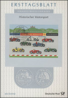 ETB 30/2009 Block 75 Historischer Motorsport, Rennwagen - 2001-2010