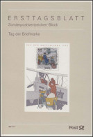 ETB 35/1997 - Block: Tag Der Briefmarke, Flugzeug - 1991-2000