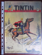 Tintin N° 3/1950 Couv. J. Martin (Alix) - Tintin Dans " L'or Noir " - Bristol Frazer Nash - Pub Côte D'or ( Mr Cotdor ) - Tintin