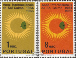 Portugal 966-967 (kompl.Ausg.) Postfrisch 1964 Sonne - Neufs