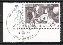BE   1869   -----   1er Jour  Philatélie De La Jeunesse  Jemappes   --  Coin De Feuille  --  Pleine Gomme - Usati
