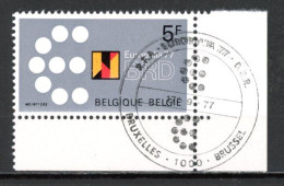 BE   1867   -----   1er Jour  Cachet DBR Europalia 1977 RFA   --  Coin De Feuille  --  Pleine Gomme - Used Stamps