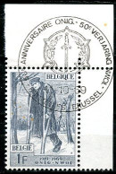 BE   1510   Obl   -----   Premier Jour   Bruxelles   --  Coin De Feuille  --  Pleine Gomme - Used Stamps