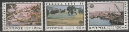 Chypre Europa 1977 N° 459 à 461 ** Paysages - 1977