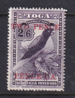 Tonga: 1923/24   Pictorial - Surcharge  SG69   2d On 2/6d  MH - Tonga (...-1970)