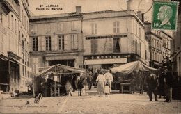 JARNAC PLACE DU MARCHE - Jarnac