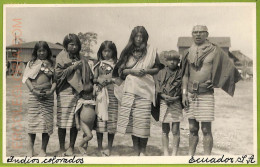 Aa5647 - ECUADOR - Vintage Postcard - Indios Colorados - Equateur