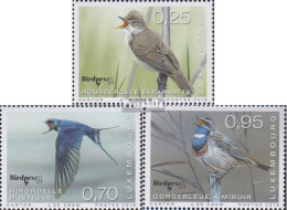 Luxemburg 2168-2170 (kompl.Ausg.) Postfrisch 2018 Seltene Vögel - Unused Stamps