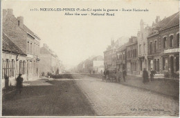 Noeux-les-Mines Avant La Guerre - Route Nationale / National Road - Noeux Les Mines