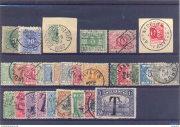 Restant Taxezegels Gestempeld - Stamps