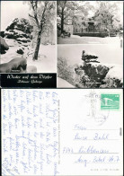 Ansichtskarte Oybin 3 Bild: Umland Und Baude Im Winter 1918  - Oybin