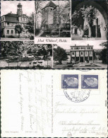 Ansichtskarte Bad Düben Rathaus, Burg, Kurpark, Moorbad 1964 - Bad Düben