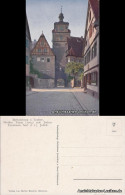 Rothenburg Ob Der Tauber Weißer Turm  Mit Juden-Tanzhaus, Anf D. 17. Jhd. 1920 - Rothenburg O. D. Tauber