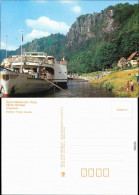 Ansichtskarte Rathen Dampferanlegestelle 1987 - Rathen