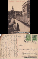 Ansichtskarte Königsbrück Kinspork Historische Brücke Und Kirche 1921 - Koenigsbrueck