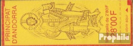 Andorra - Französische Post MH0-5 (kompl.Ausg.) Postfrisch 1993 Wappen - Postzegelboekjes