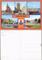 Barth Kirche, Dammtor, Hafen, Am Marktplatz, Platz Der Freiheit 1984 - Barth