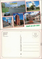 Schwerin Vieradener Brücke, Berlischky-Pavillon, Fußgängerzone,   Markt 1995 - Schwerin