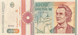 Romania 1.000 Lei, P-101Aa (September 1991) - UNC - Romania