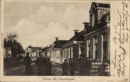 CPA Grootegast Groningen, Ortspartie, Anwohner - Other & Unclassified