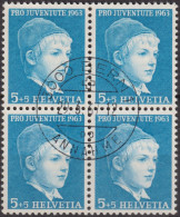 1963 Schweiz Juventute ° Mi:CH 786y, Yt:CH 721, Zum:CH J200L, Knabenbildnis - Usati