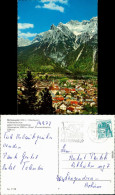 Ansichtskarte Mittenwald Panorama-Ansicht, Karwendelgebirge 1977 - Mittenwald