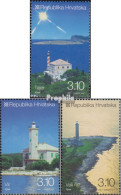 Kroatien 961-963 (kompl.Ausg.) Postfrisch 2010 Leuchttürme - Croatie