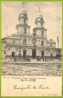 Af2355 - ECUADOR - Vintage Postcard - Guayaquil - Iglesia De San Francisco -1907 - Ecuador