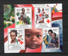 CENTRAFRIQUE N° 2312 à 2315   NEUFS SANS CHARNIERE COTE 20.00€    CROIX ROUGE - Centrafricaine (République)