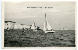 MESCHERS Les BAINS - Les Régates ( Bateaux Voiliers ) Cliché Guiastrennec * Années 30 - Voile