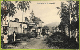 Af2358 - ECUADOR - Vintage Postcard - Guayaquil - Text - Ecuador