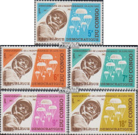 Kongo (Kinshasa) 235-239 (kompl.Ausg.) Postfrisch 1965 5 Jahre Unabhängigkeit - Ongebruikt